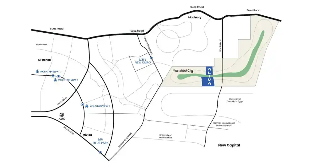 موقع المشروع